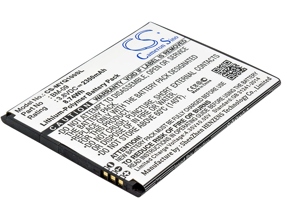 Replacement Battery for MyPhone Q-smart Premium – Mobile, SmartPhone – 2300mAh / 3.8V - image 1