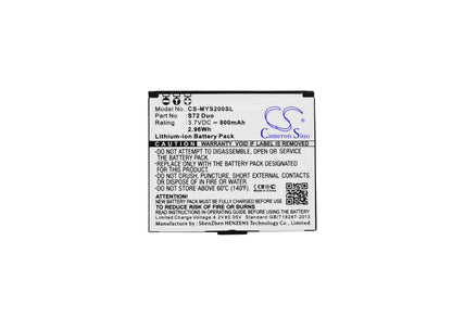 Replacement Battery for MyPhone S72 Duo – Mobile, SmartPhone – 800mAh / 3.7V - image 5