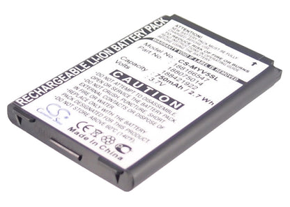 Replacement Battery for Swisscom  Comfort VS1 – Mobile, SmartPhone – 750mAh / 2.78Wh / 3.7V