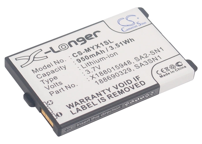 Replacement Battery for Sagem MY-X1 – Mobile, SmartPhone – 950mAh / 3.7V - image 1