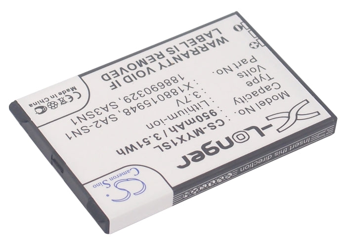 Replacement Battery for Sagem MY-X1 – Mobile, SmartPhone – 950mAh / 3.7V - image 2