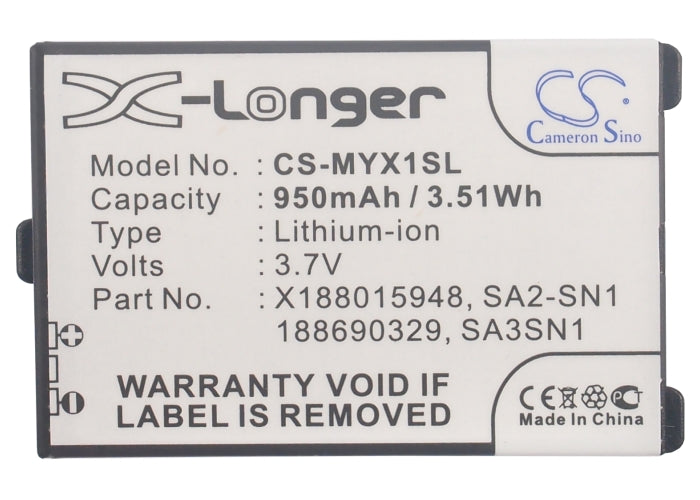 Replacement Battery for Sagem MY-X1 – Mobile, SmartPhone – 950mAh / 3.7V - image 5