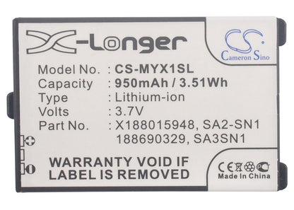 Replacement Battery for Sagem MY-X1 – Mobile, SmartPhone – 950mAh / 3.7V - image 5