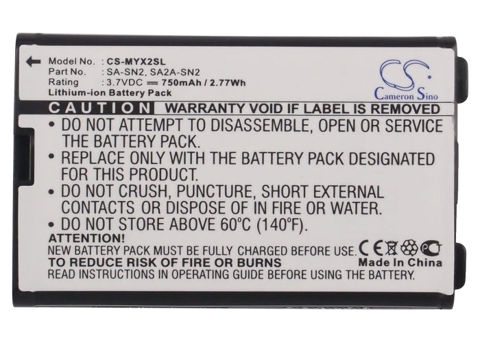 Replacement Battery for Sagem MYX-2 – Mobile, SmartPhone – 750mAh / 3.7V - image 5