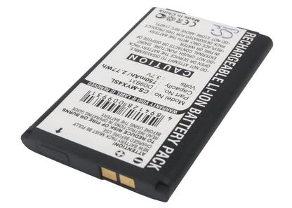 Replacement Battery for Sagem MYX4 – Mobile, SmartPhone – 750mAh / 3.7V - image 2