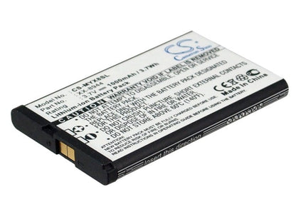 Replacement Battery for Sagem  MYX8 – Mobile, SmartPhone – 1000mAh / 3.7V