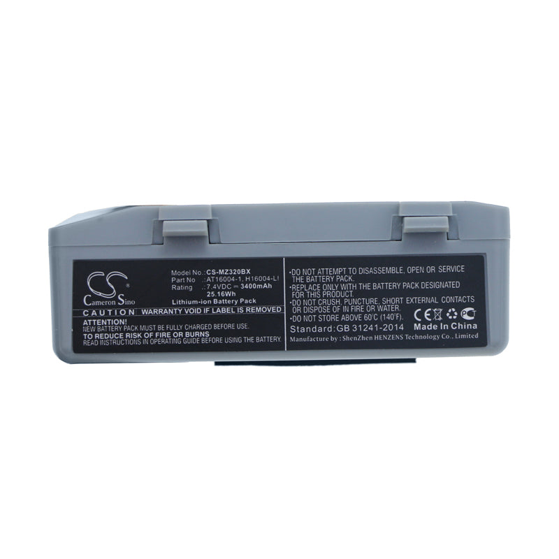 Replacement Battery for Zebra  QL220 – Barcode Scanner – 3400mAh / 25.16Wh / 7.4V