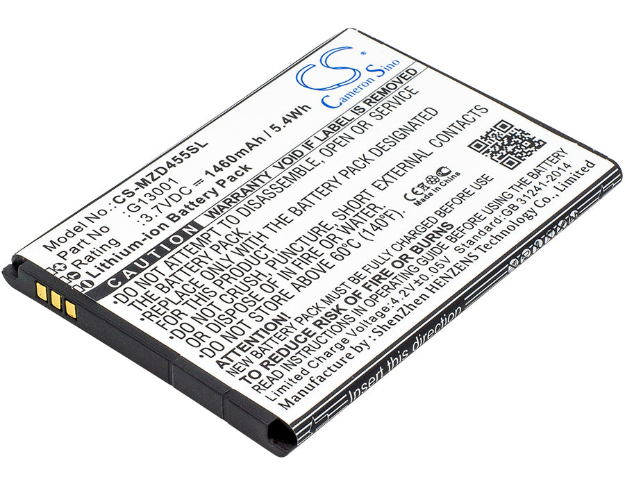Replacement Battery for Navon MD455 – Mobile, SmartPhone – 1460mAh / 3.7V - image 1