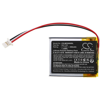 Replacement Battery for MGI Zip – Remote Control – 350mAh / 3.7V