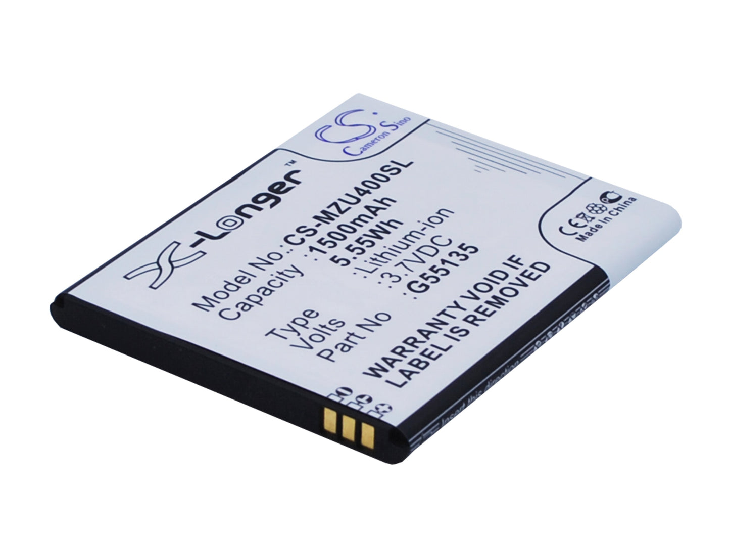 Replacement Battery for Navon Mizu M400 – Mobile, SmartPhone – 1500mAh / 3.7V - image 1