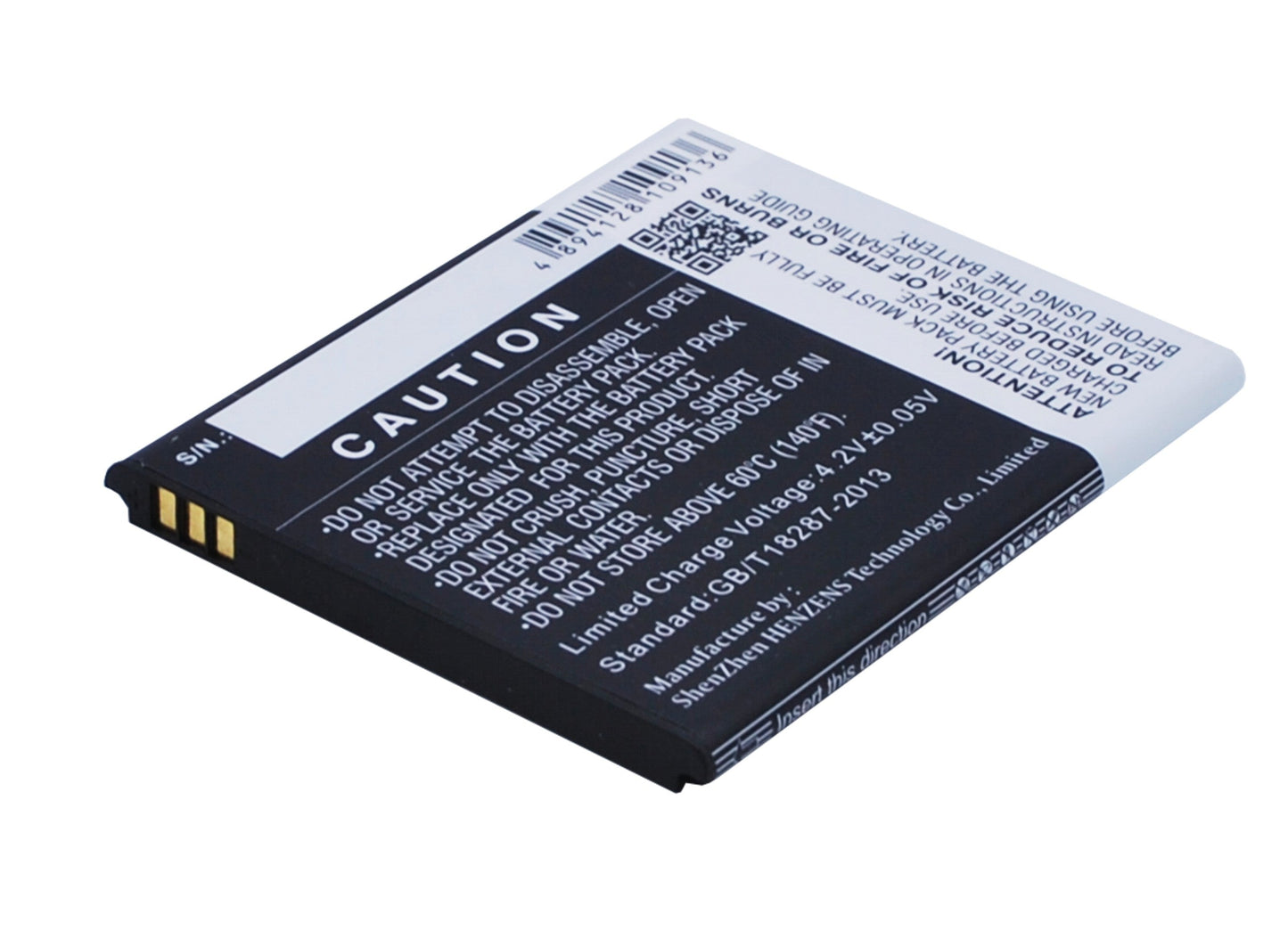Replacement Battery for NAVON  Mizu M400 – Mobile, SmartPhone – 1500mAh / 5.55Wh / 3.7V