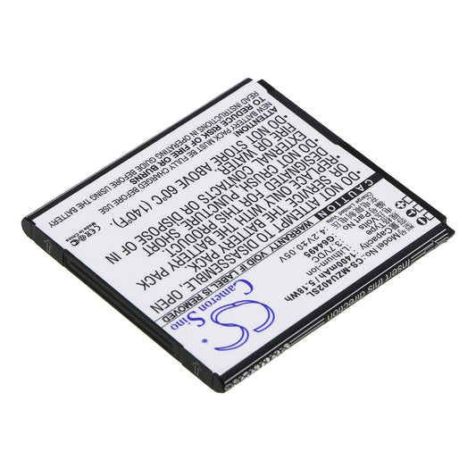 Replacement Battery for NAVON  Mizu D402 – Mobile, SmartPhone – 1400mAh / 5.18Wh / 3.7V