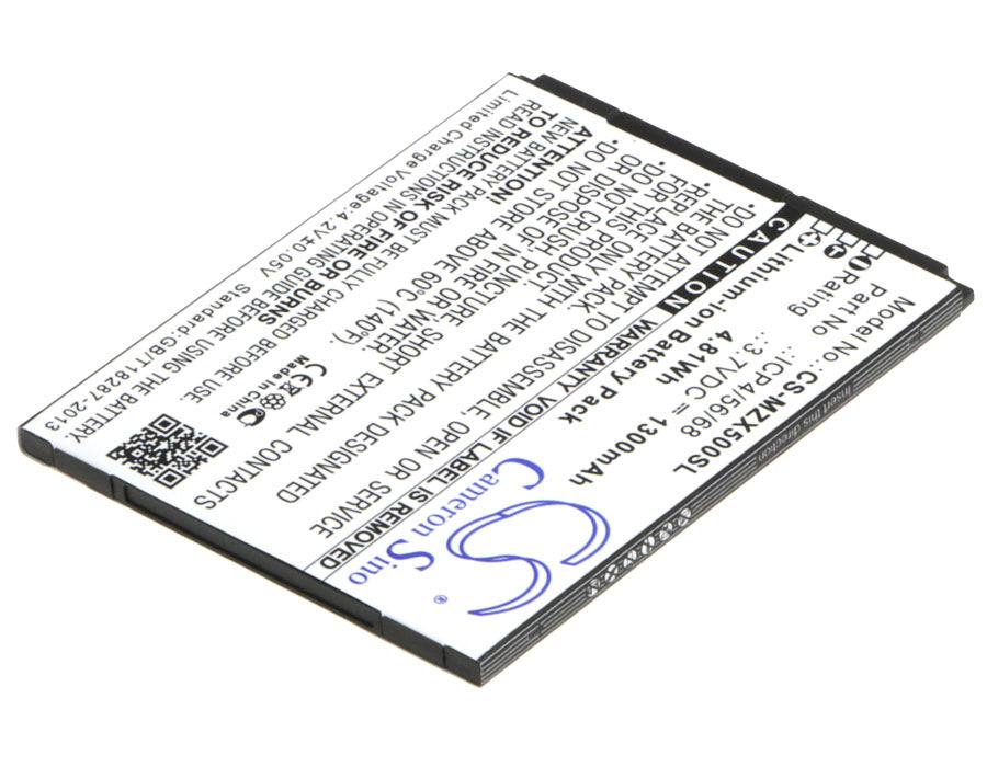 Replacement Battery for Navon Mizu X5 – Mobile, SmartPhone – 1300mAh / 3.7V - image 2