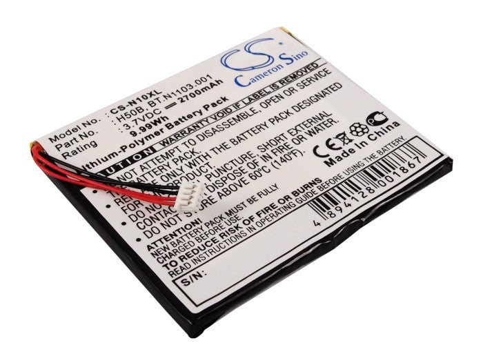 Replacement Battery for Gateway | Fujitsu | Acer 100X – PDA, Pocket PC – 2700mAh / 3.7V