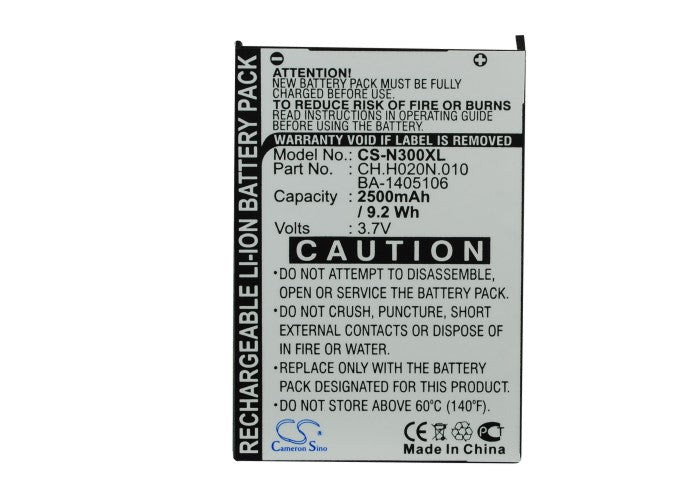 Replacement Battery for Acer N300 – PDA, Pocket PC – 1800mAh / 3.7V