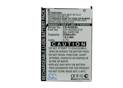 Replacement Battery for Acer N300 – PDA, Pocket PC – 1800mAh / 3.7V