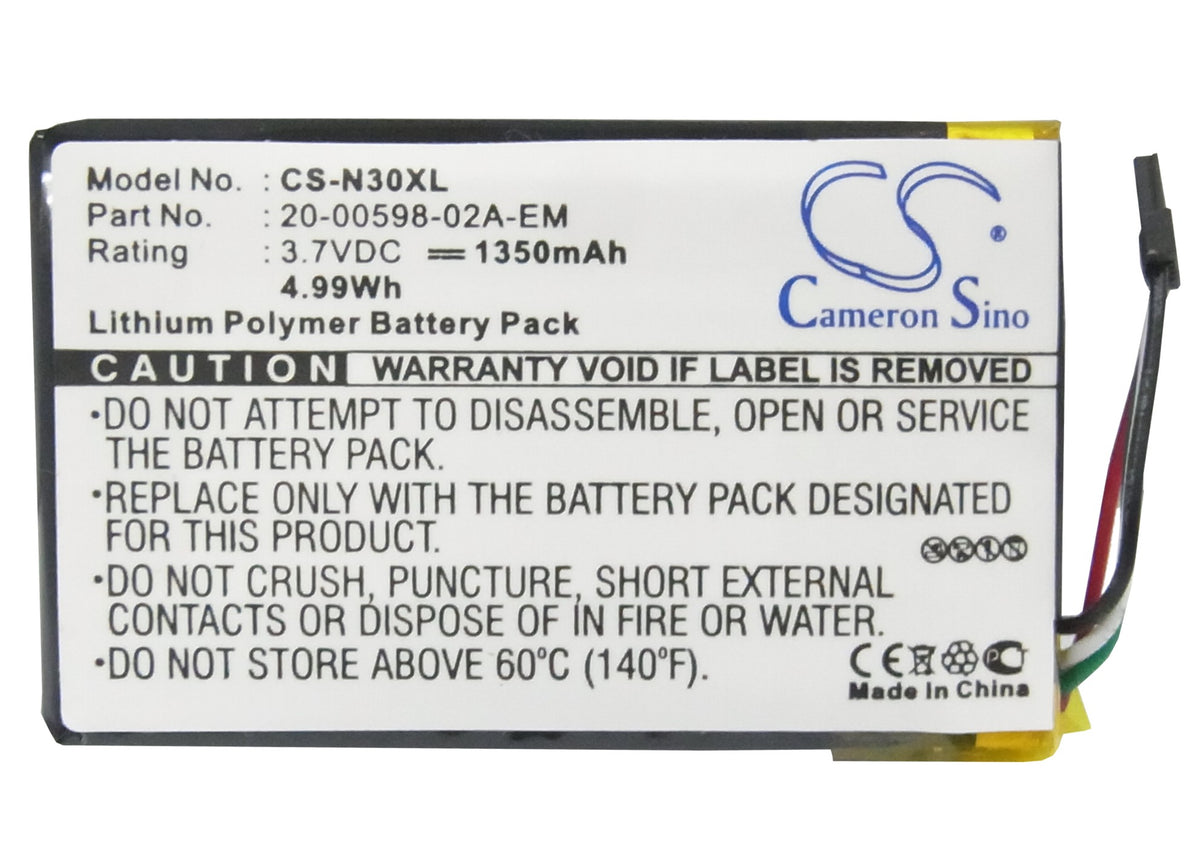 Replacement Battery for Acer N30 – PDA, Pocket PC – 1350mAh / 3.7V
