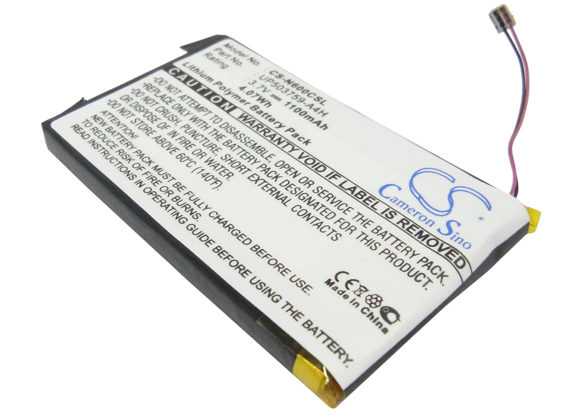 Replacement Battery for Sony Clie PEG-N600C – PDA, Pocket PC – 1100mAh / 3.7V