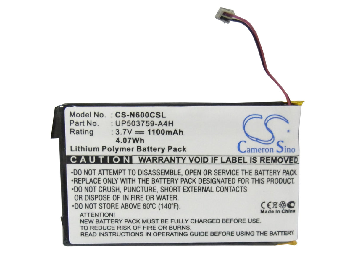 Replacement Battery for Sony Clie PEG-N600C – PDA, Pocket PC – 1100mAh / 3.7V