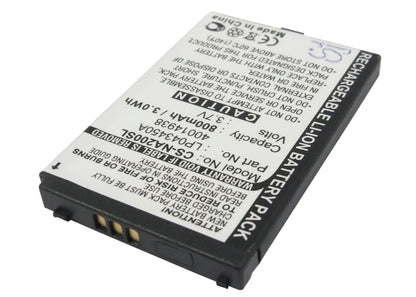 Replacement Battery for Telecom | Medion Italia Aladion Flip – GPS, Navigator – 800mAh / 3.7V - image 2