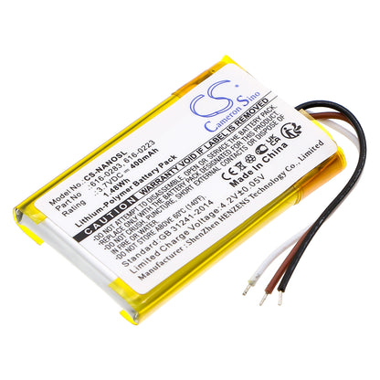 Replacement Battery for Apple iPOD Nano 2GB – Media Player – 400mAh / 3.7V
