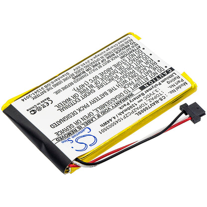 Replacement Battery for Navigon 70 Easy – GPS, Navigator – 1200mAh / 3.7V - image 2