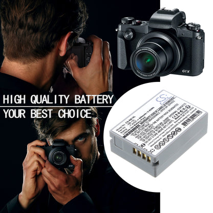 Replacement Battery for Canon PowerShot SX40 HS – Camera – 800mAh / 7.4V