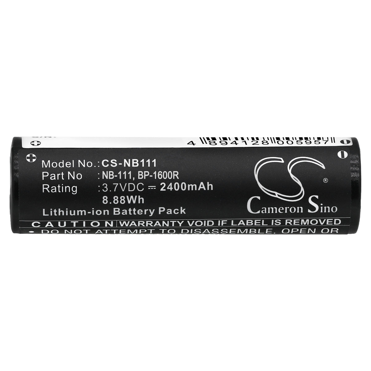 Replacement Battery for Sony | Sharp | Kenwood | Denon | Yashica | Pioneer | Kyocera MD-MS200 – Camera – 2400mAh / 3.7V