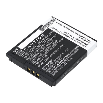 Replacement Battery for Canon IXUS 125HS – Camera – 680mAh / 3.7V