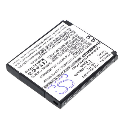 Replacement Battery for Canon IXUS 125HS – Camera – 500mAh / 3.7V