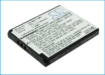 Replacement Battery for Canon  ELPH 110 HS – Camera – 500mAh / 3.7V