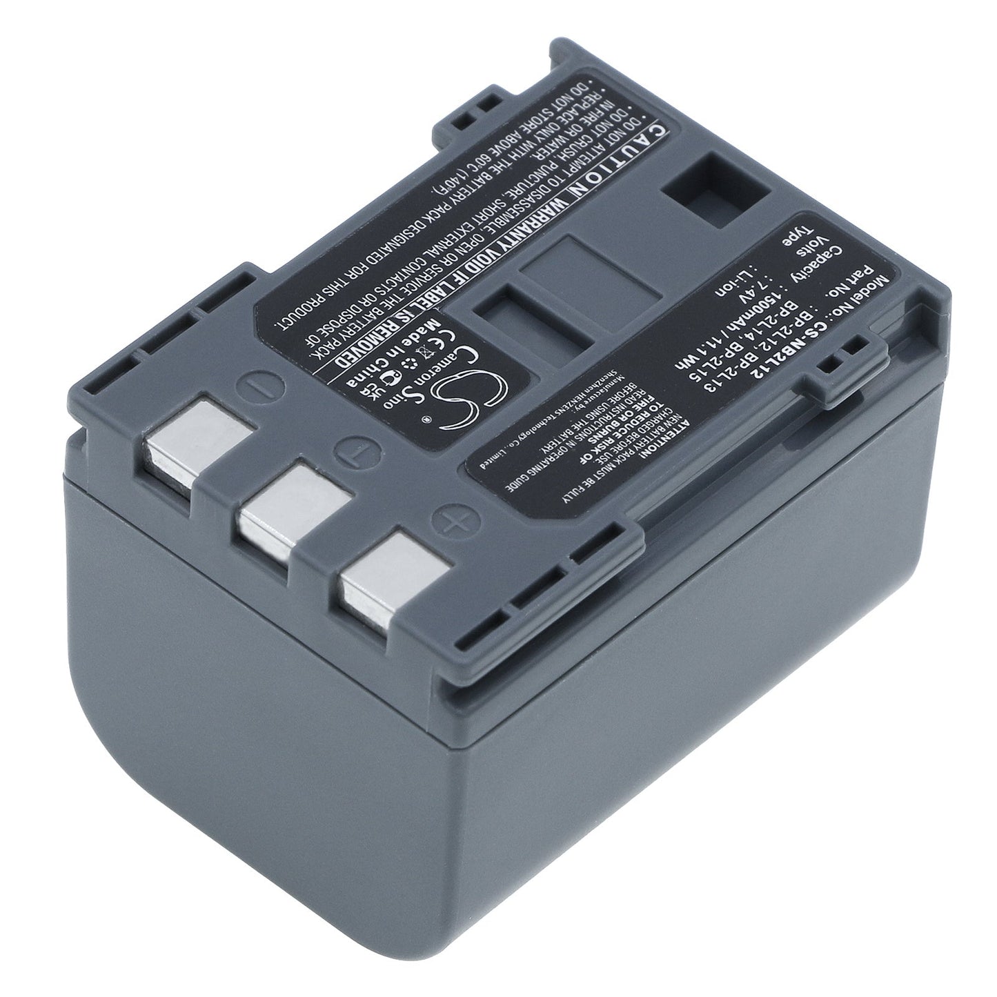 Replacement Battery for Canon  DC310 – Camera – 1500mAh / 7.4V