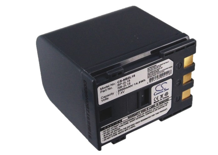 Replacement Battery for Canon  Digital Rebel XT EOS 350D – Camera – 2000mAh / 7.4V