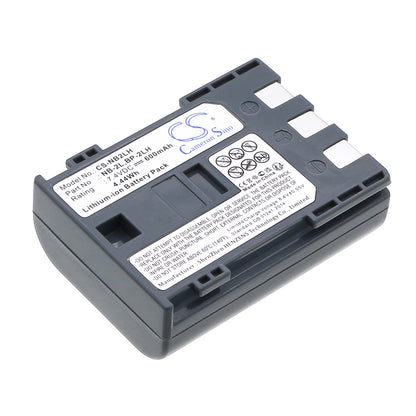 Replacement Battery for Canon BP-2LH – Camera – 600mAh / 7.4V