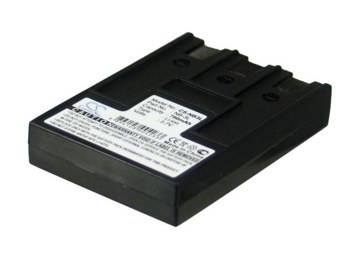 Replacement Battery for Canon  Digital 30 – Camera – 790mAh / 2.92Wh / 3.7V