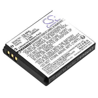 Replacement Battery for Canon Digital IXUS 100 IS – Camera – 850mAh / 3.7V