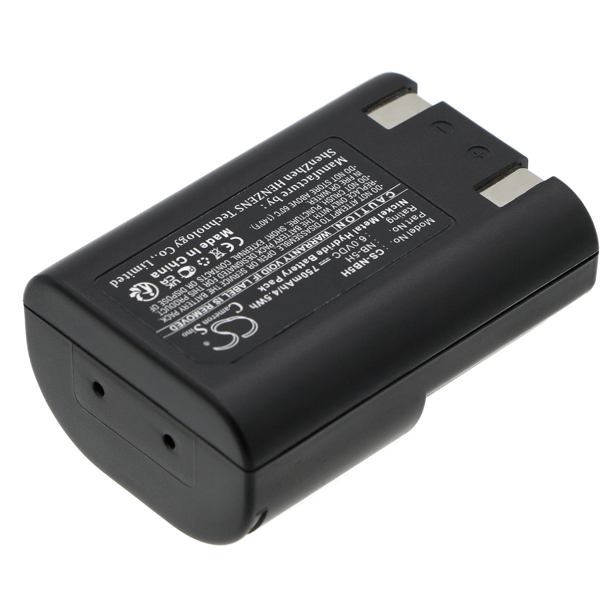 Replacement Battery for Canon PowerShot 600 – Camera – 750mAh / 6V
