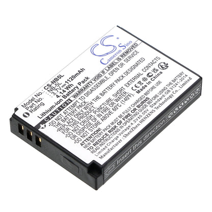 Replacement Battery for Nordmende | Canon Nordcam 01 – Camera – 1120mAh / 3.7V
