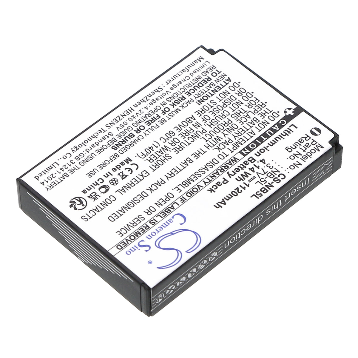 Replacement Battery for Nordmende | Canon Nordcam 01 – Camera – 1120mAh / 3.7V