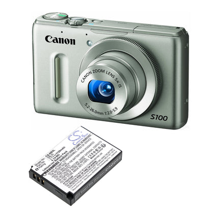Replacement Battery for Nordmende | Canon Nordcam 01 – Camera – 1120mAh / 3.7V