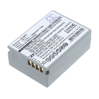 Replacement Battery for Canon PowerShot G10 – Camera – 1050mAh / 7.4V