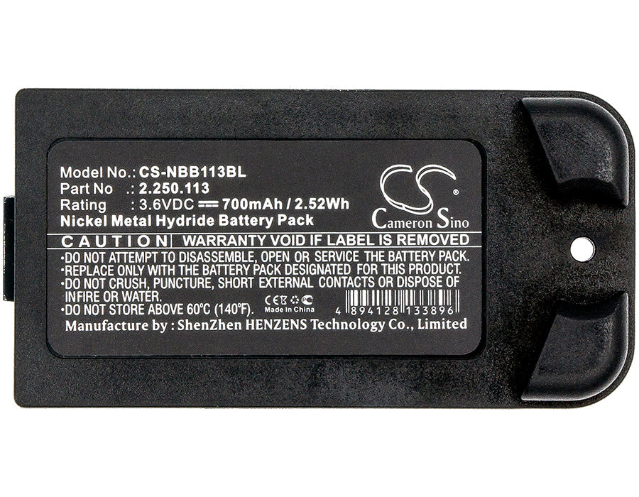 Replacement Battery for NBB  22501113 – Crane Remote Control – 700mAh / 2.52Wh / 3.6V