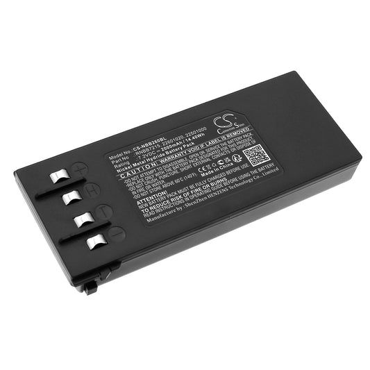 Replacement Battery for NBB | Hiab 2.260.1020 – Crane Remote Control – 2000mAh / 7.2V