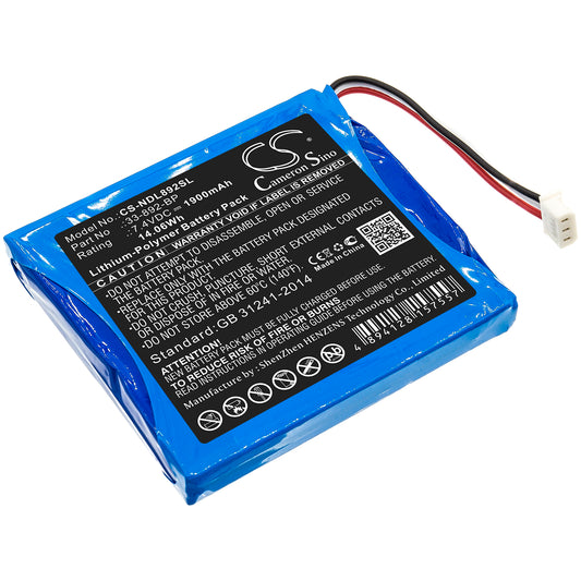 Replacement Battery for Ideal 33-892 – Equipment, Survey, Test – 1900mAh / 7.4V