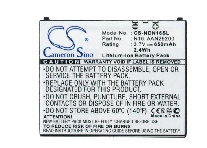Replacement Battery for NTT DoCoMo N904i – Mobile, SmartPhone – 650mAh / 3.7V - image 5