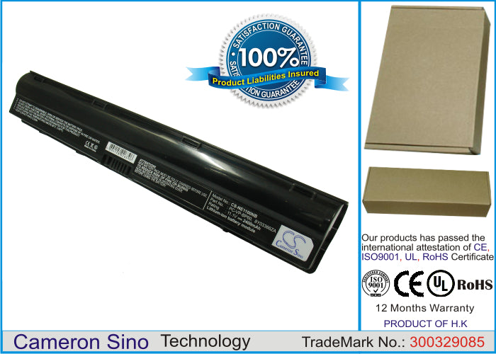 Replacement Battery for NEC Versa N1100 – Notebook, Laptop – 2400mAh / 11.1V - image 1