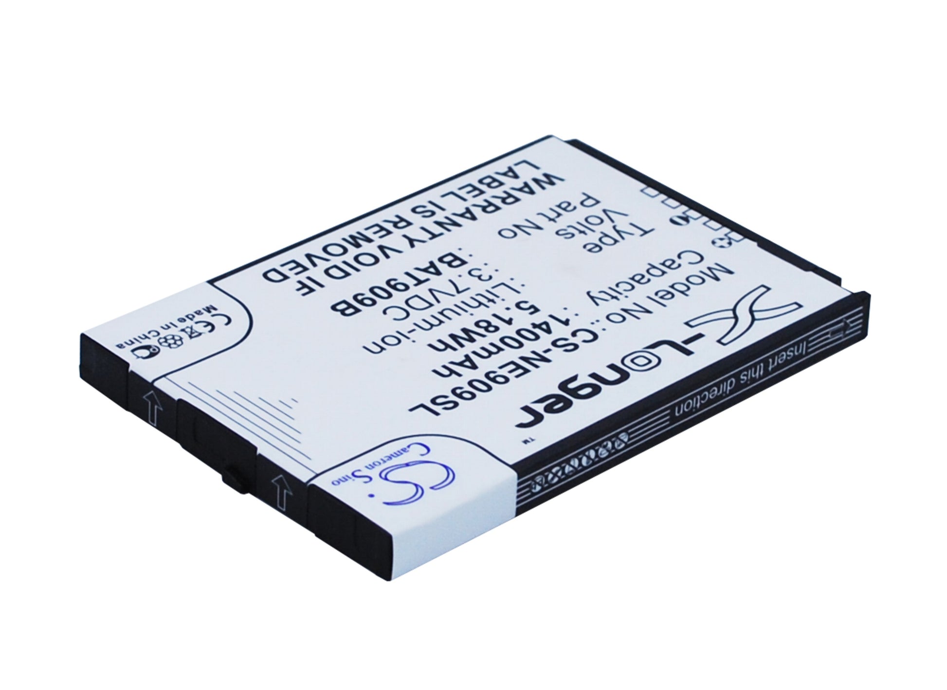 Replacement Battery for NEC GzOne IS11CA – Mobile, SmartPhone – 1400mAh / 3.7V - image 2