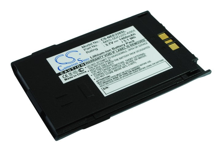 Replacement Battery for NEC  338 – Mobile, SmartPhone – 1400mAh / 3.7V