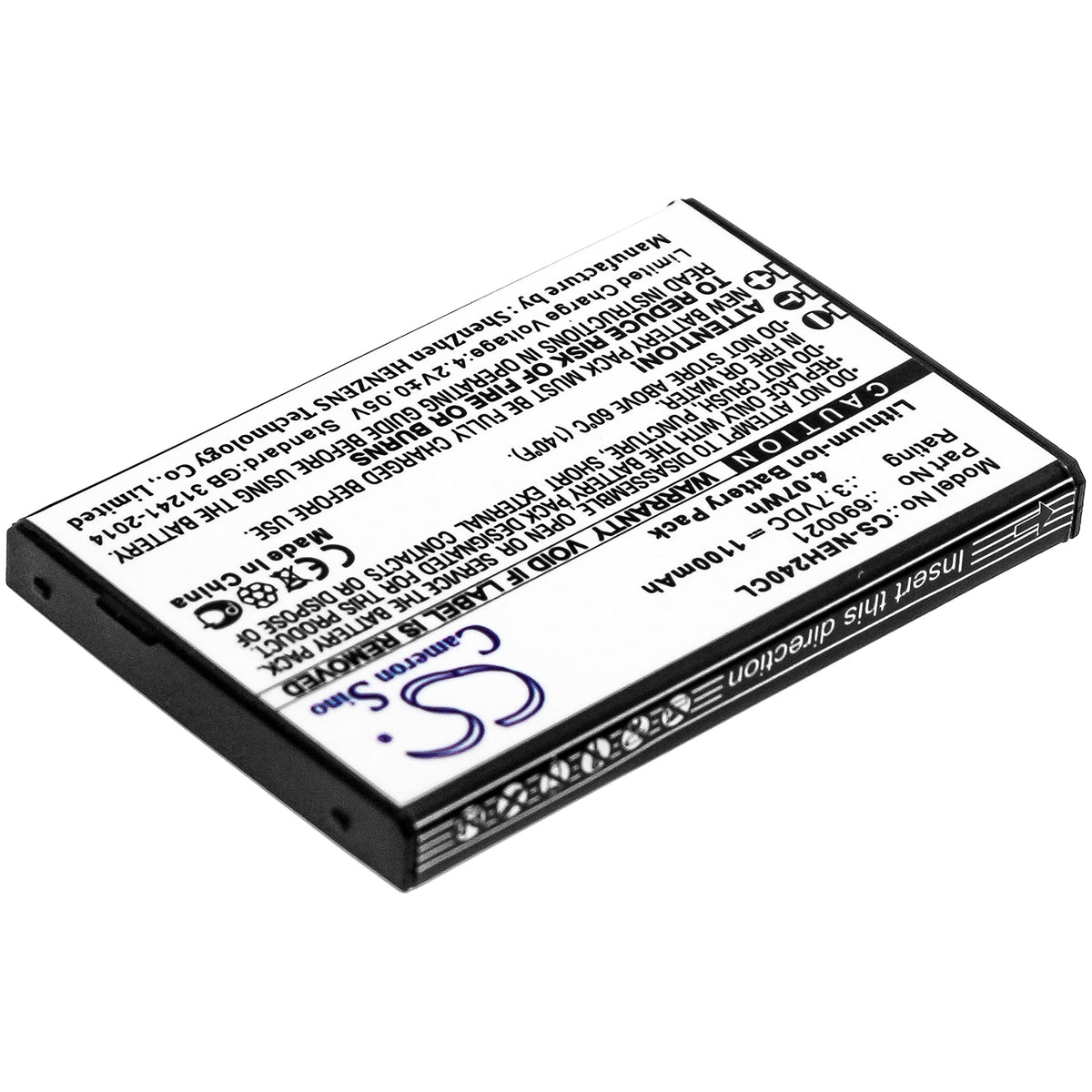 Replacement Battery for NEC MH240 – Cordless Phone – 1100mAh / 3.7V