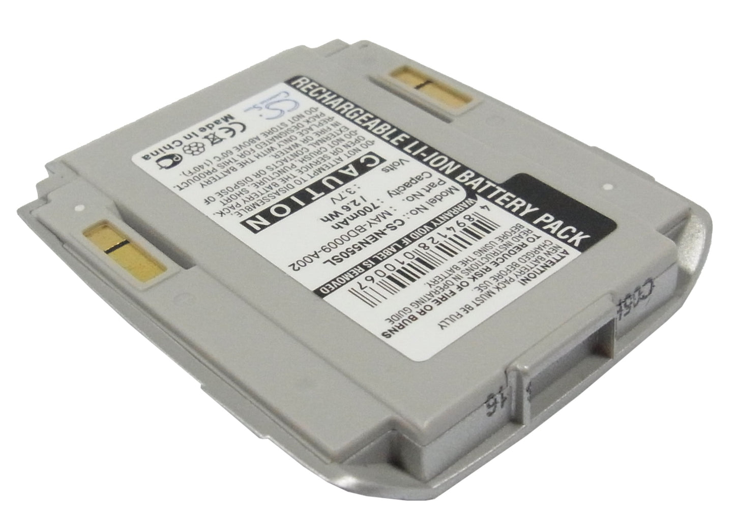 Replacement Battery for NEC N8000 – Mobile, SmartPhone – 700mAh / 3.7V - image 2